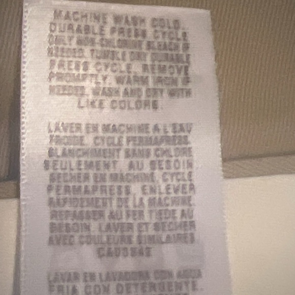 Dockers by Levi Strauss 100% cotton chino classic fit men’s pants size 34 x 32 - Picture 5 of 7